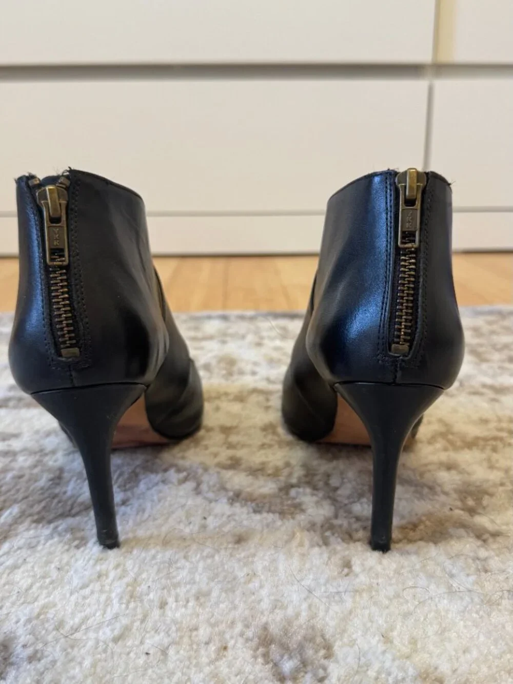 Corso Como Black Criss Cross Heels